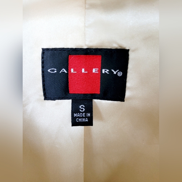 Gallery Women's Super Soft Faux Fur Coat Hooded Hook/Button Ivory Small - Picture 2 of 16